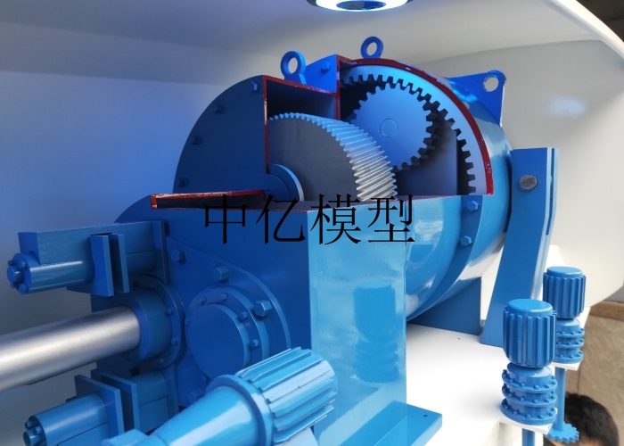 風力發電增速箱模型